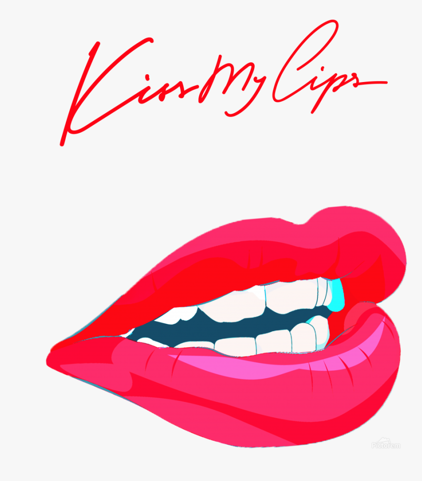 Kiss21a Print - Mouth Clip Art, HD Png Download, Free Download