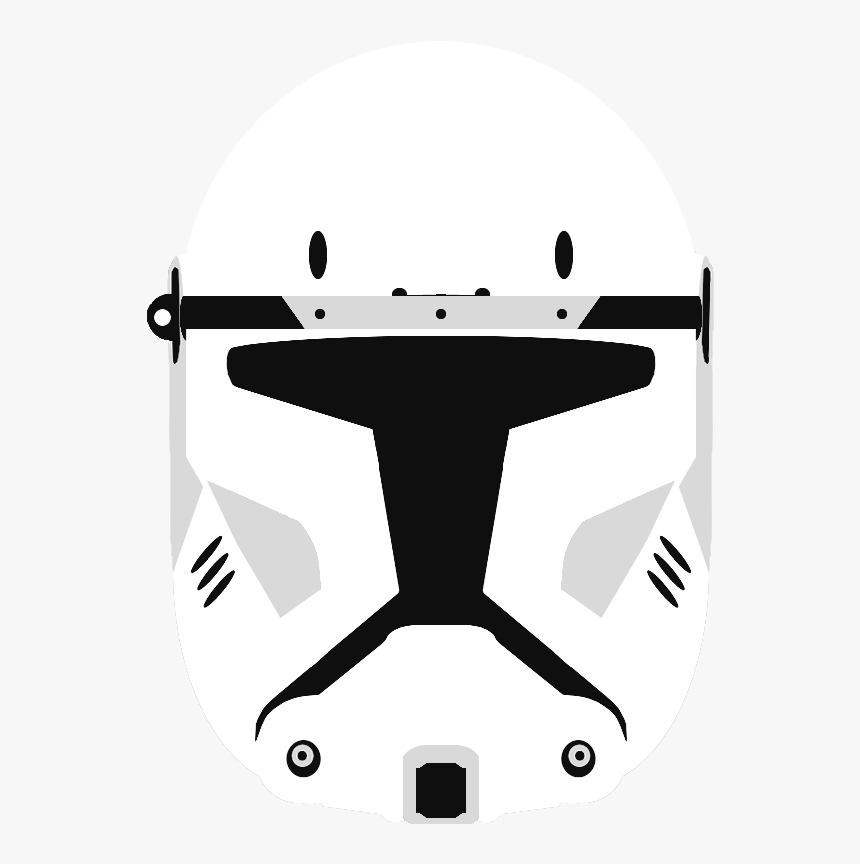 Republic Commando Helmet Drawing, HD Png Download, Free Download