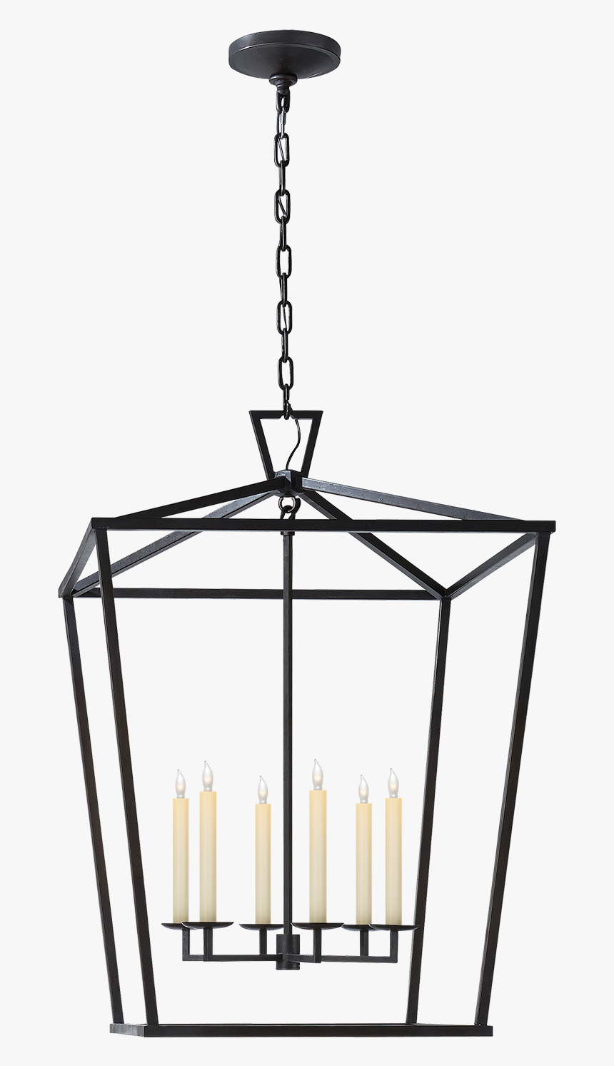 Clip Art Free Stock Chandelier Clipart Black And White - Darlana Extra Large Lantern, HD Png Download, Free Download