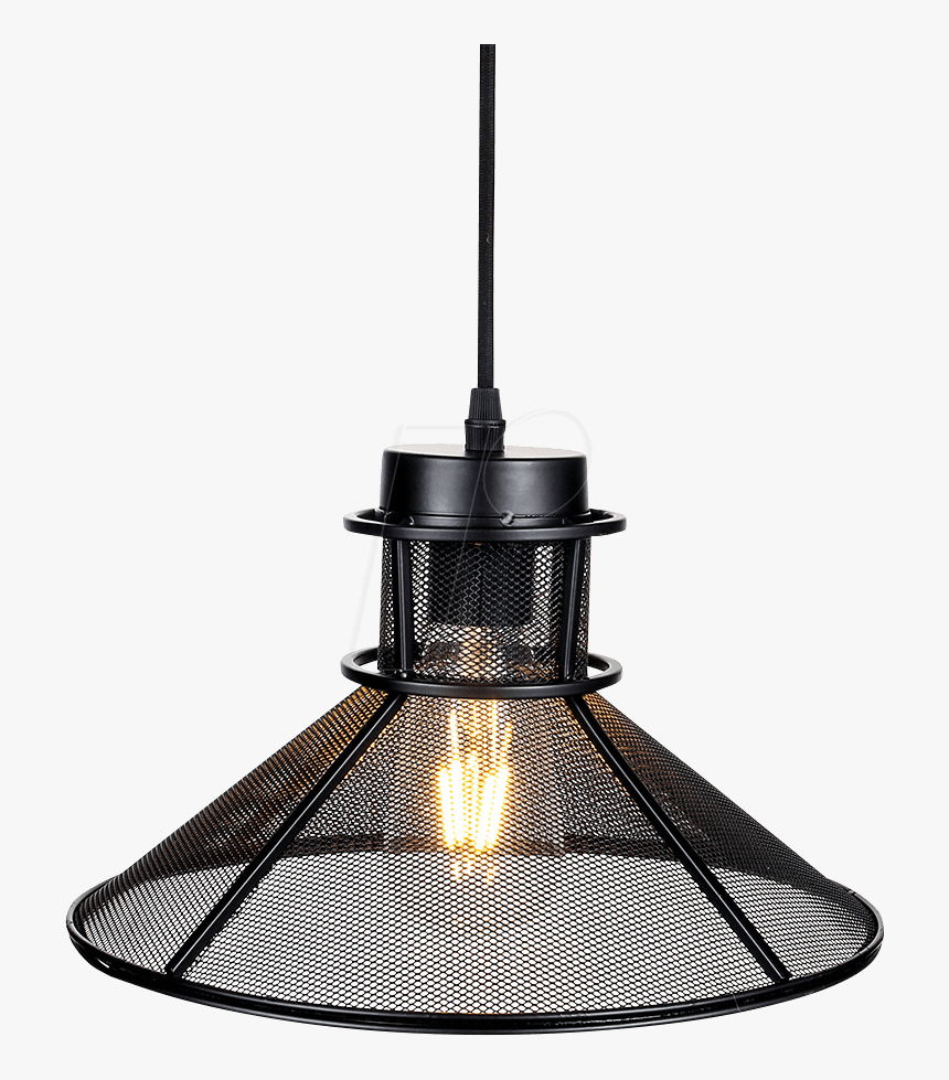 Black Metal V Shape Mesh Pendant Lamp D - Lampa Loft, HD Png Download, Free Download