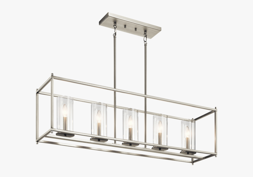 Kichler 43995ni Crosby Transitional Linear Chandelier - Kichler Crosby, HD Png Download, Free Download