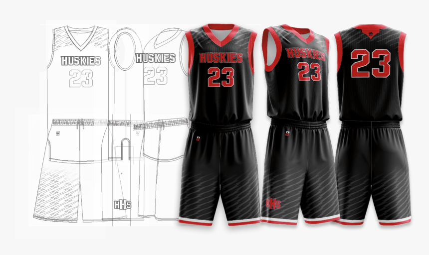Basketball Jersey Design - Basketball Uniform, HD Png Download, Free Download