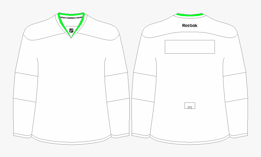 Images Of Template - Hockey Jersey Back Template, HD Png Download, Free Download