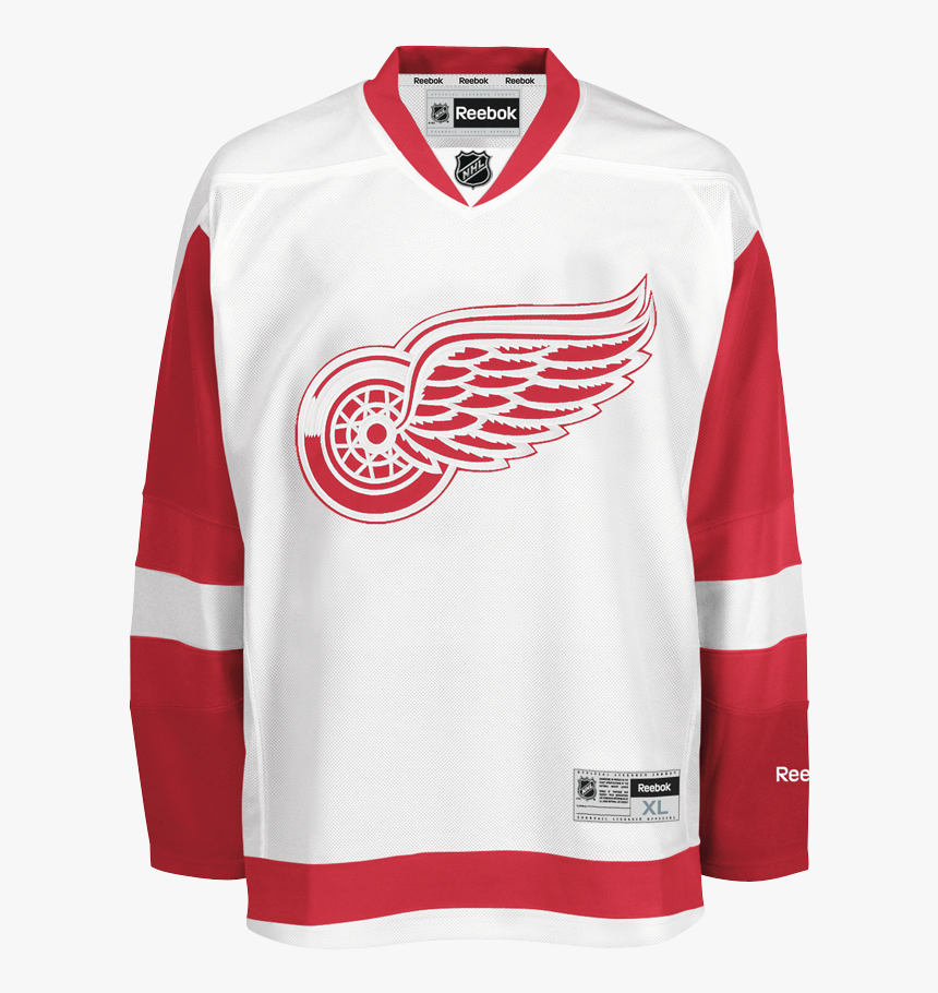 red wings away jersey