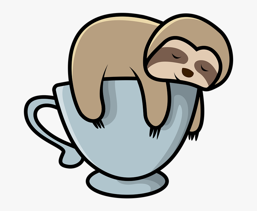 Sloth, Sleeping, Animal, Cute, Nature, Nap, Lazy, Funny - Sheepworld Fun Cup - Faultier - Kaffee Ist Kaputt -, HD Png Download, Free Download
