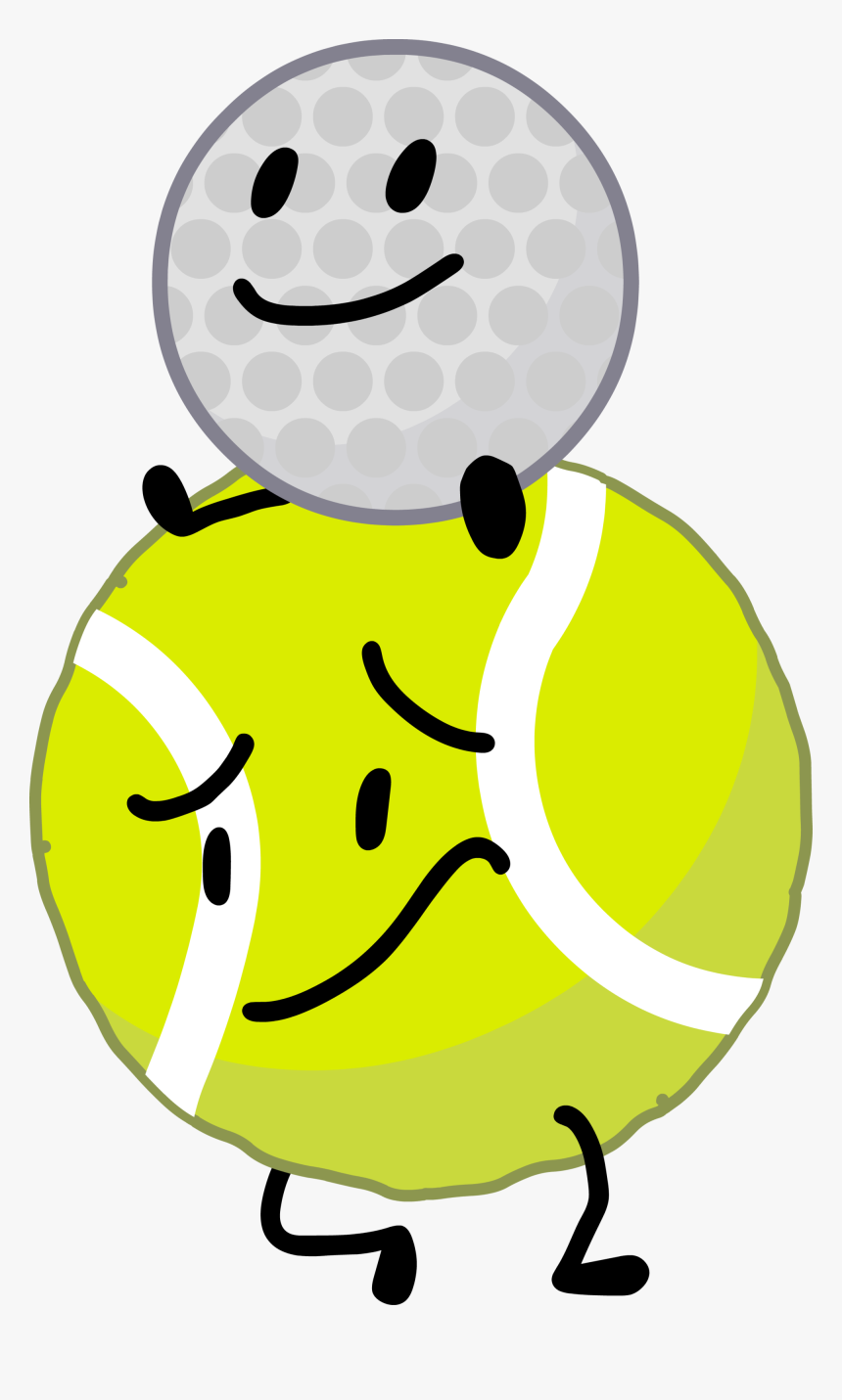 Battle For Dream Island Wiki - Tennis Ball Bfb Golf Ball, HD Png Download -...