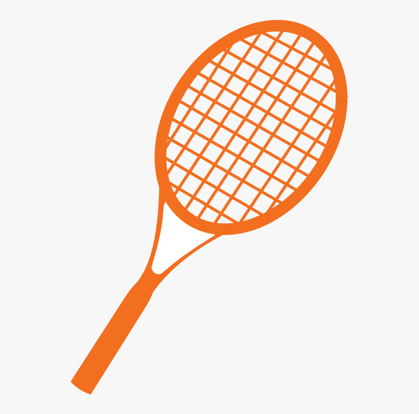 Transparent Tennis Png - Tennis Racket Silhouette, Png Download, Free Download