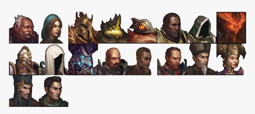 Transparent Tyrael Png - Diablo 3 Characters Icons, Png Download, Free Download