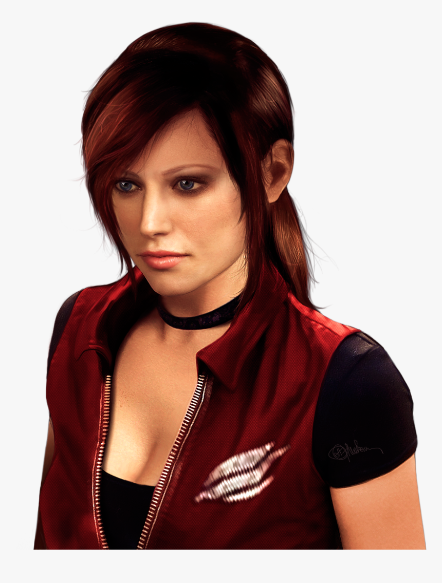 Png Photorealistic Claire Redfield By Push-pulse - Alyson Court Resident Evil, Transparent Png, Free Download
