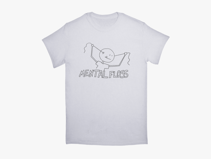 Mental Floss Tshirt - Shit Happens Religion Shirt, HD Png Download, Free Download