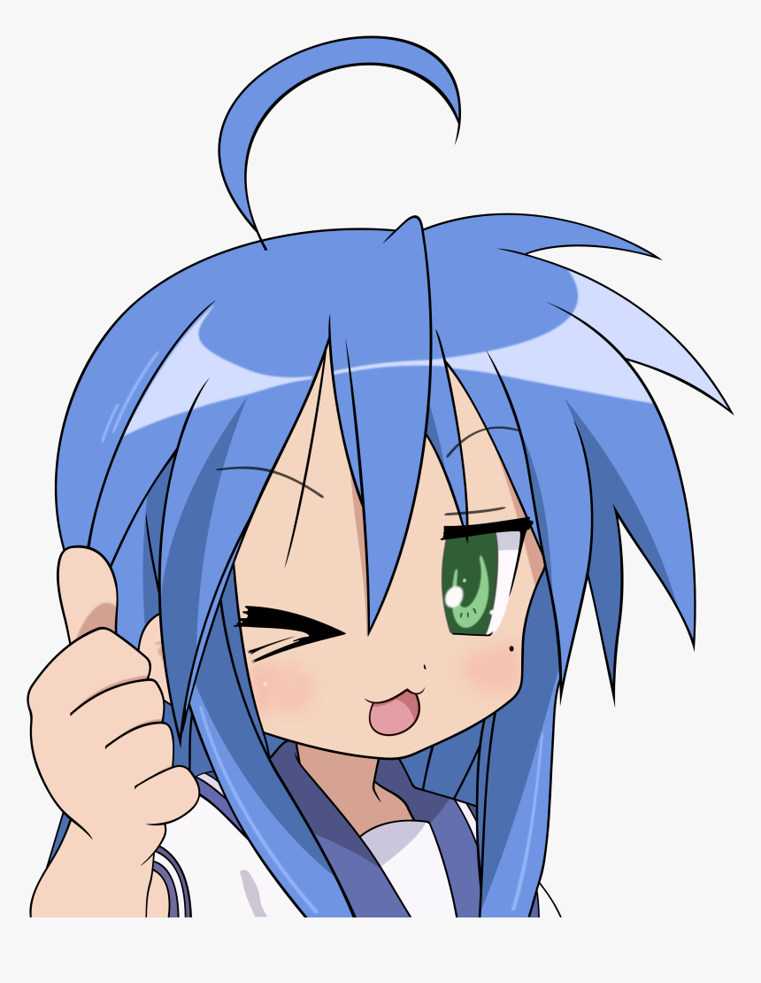 Lucky Star Konata Png, Transparent Png, Free Download