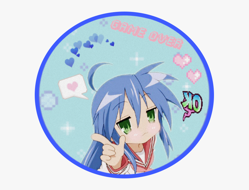 #icon #konata #anime #freetoedit #freetouse #animeicon - Lucky Star Anime, HD Png Download, Free Download