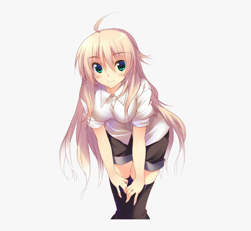 Cute Blonde Anime Girl - Cute Anime Girl Blonde, HD Png Download, Free Download