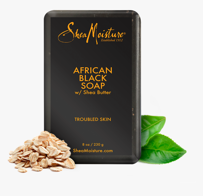 African Black Soap - Shea Moisture African Black Soap For Oily Skin, HD Png Download, Free Download