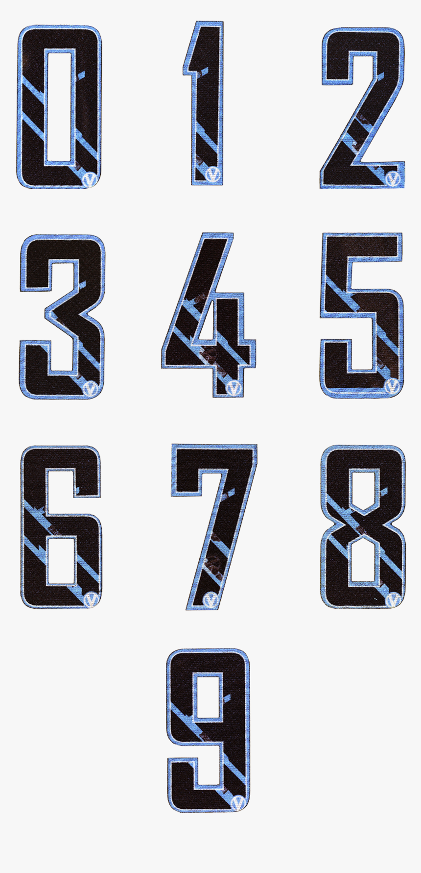 Jersey Numbers Png, Transparent Png, Free Download