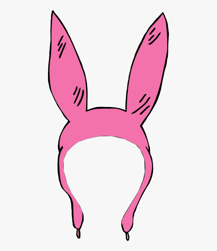 Bobsburger Louise Bunnyears Hat Bunnyhat - Louise Belcher Hat Drawing, HD Png Download, Free Download
