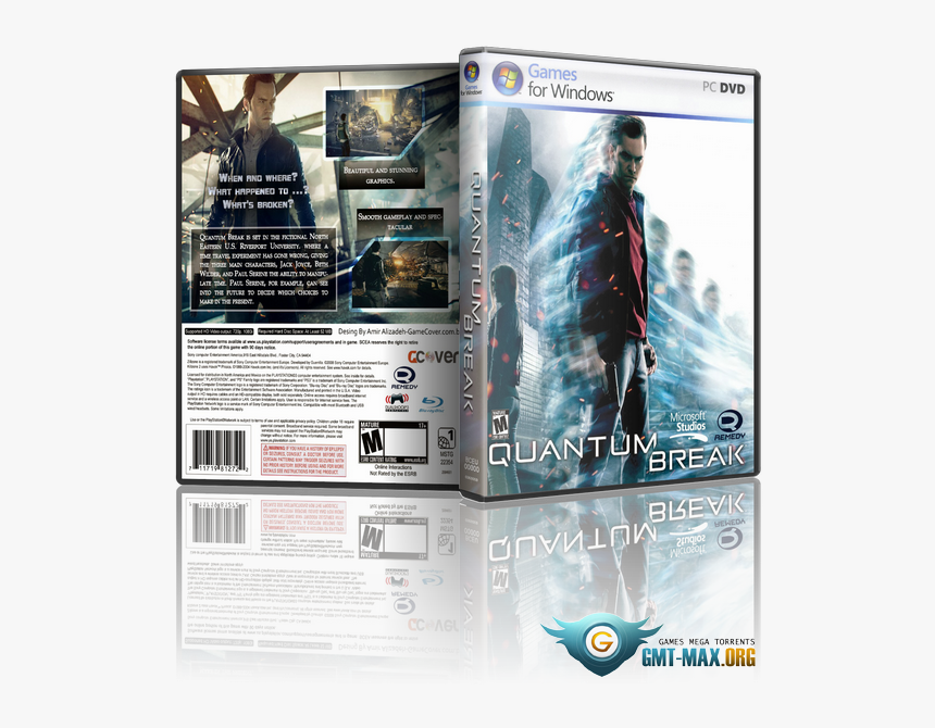 Quantum Break На Пк / Pc - Quantum Break Pc Диск, HD Png Download, Free Download