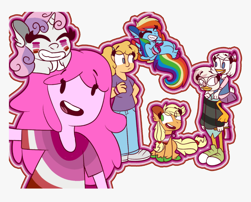 Transparent Louise Belcher Png - Mlp Lgbt Headcanons, Png Download, Free Download