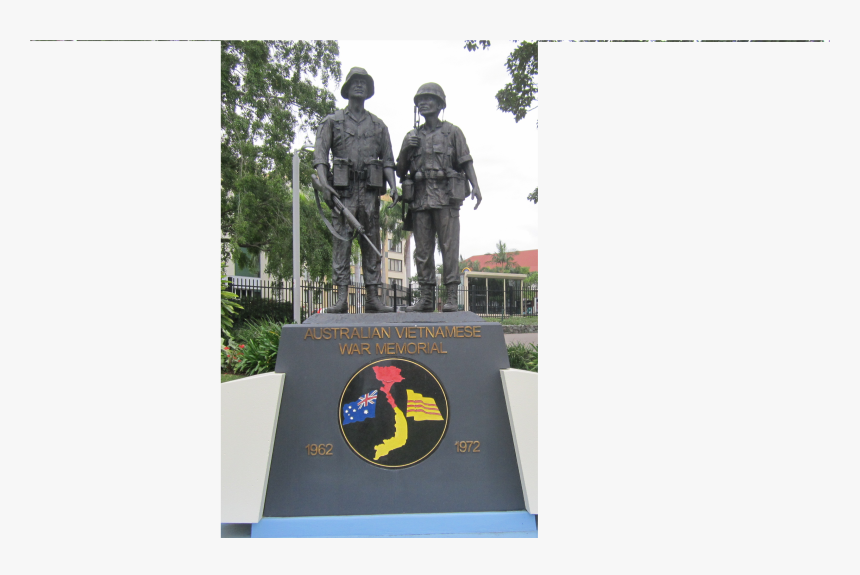 Vietnamese And Australian War Memorial Brisbane - Statue, HD Png Download, Free Download