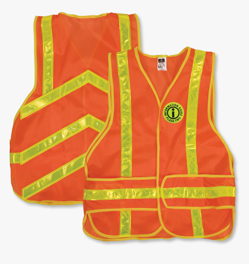 Safety Vest With Reflective Stripes - Sweater Vest, HD Png Download, Free Download