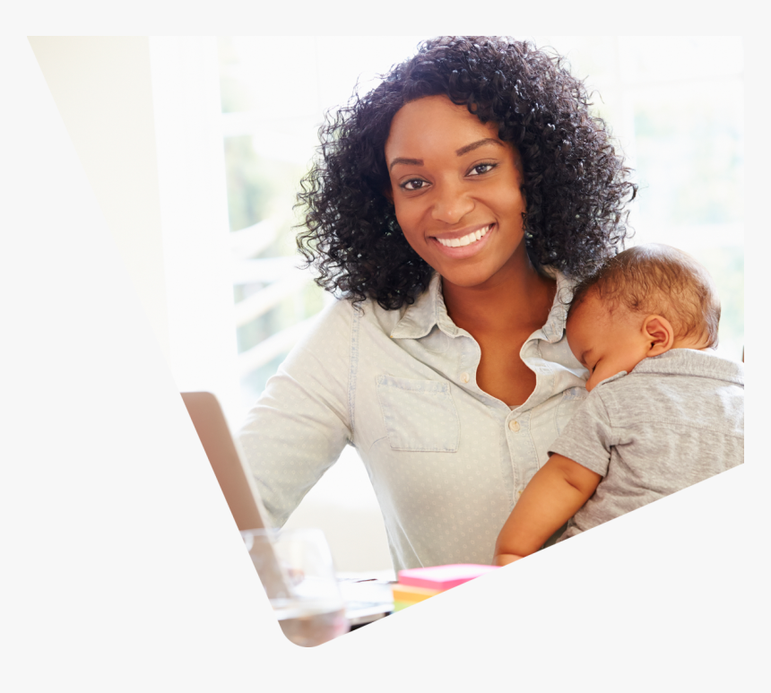Woman With Baby - Child, HD Png Download, Free Download