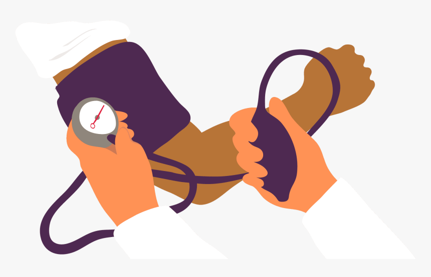 Hypotension Hypertension Blood Pressure - Animated Blood Pressure Cartoon, HD Png Download, Free Download