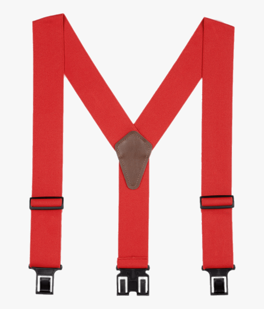 Red Suspenders - Suspenders Clip Art, HD Png Download, Free Download