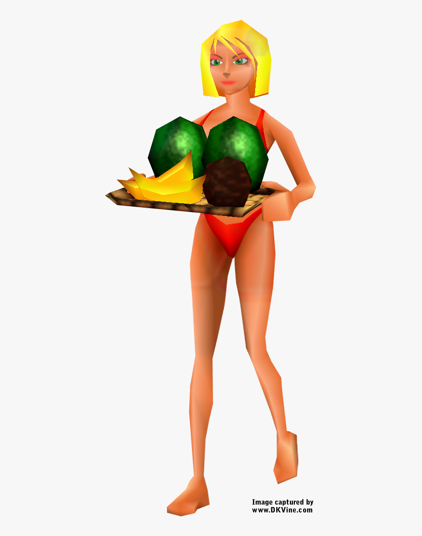 Bikini Girl - Banjo Kazooie Beach Girl, HD Png Download, Free Download