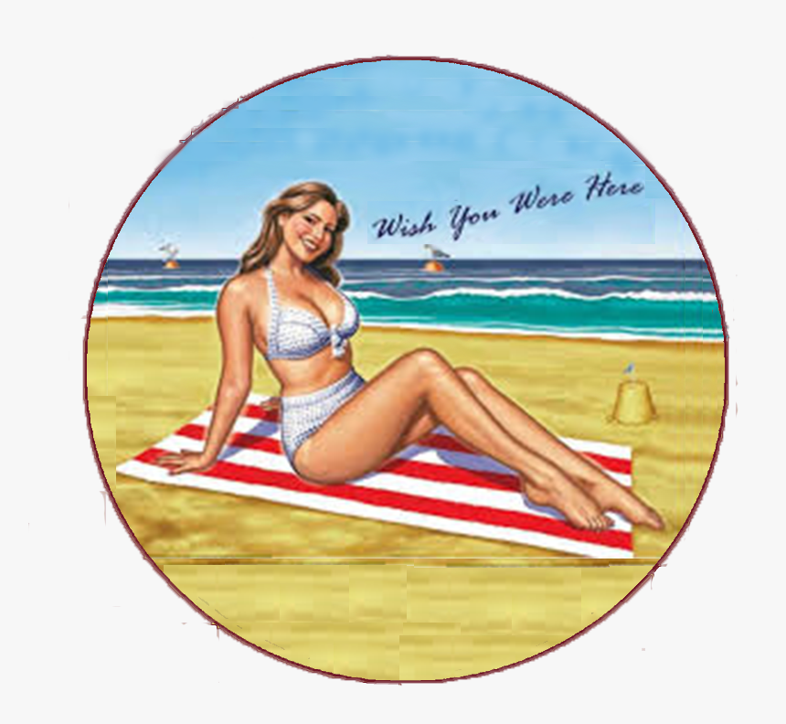 1950 Wish You Were Here Postcard, HD Png Download, Free Download