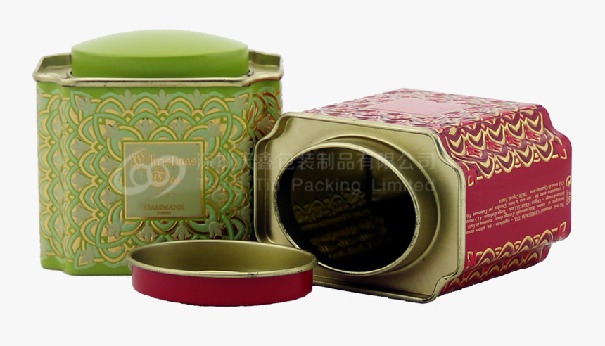 Tea Packaging Tin Box - Box, HD Png Download, Free Download