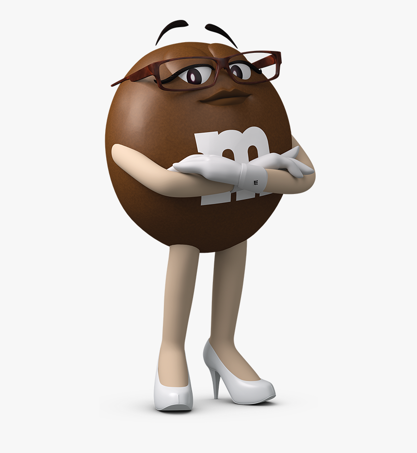 Large M&m"s Character - Brown M&m Character, HD Png Download, Free Download