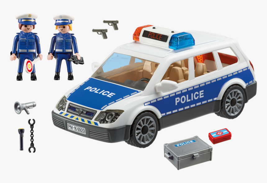 Transparent Police Light Clipart - Voiture Police Playmobil 6920, HD Png Download, Free Download
