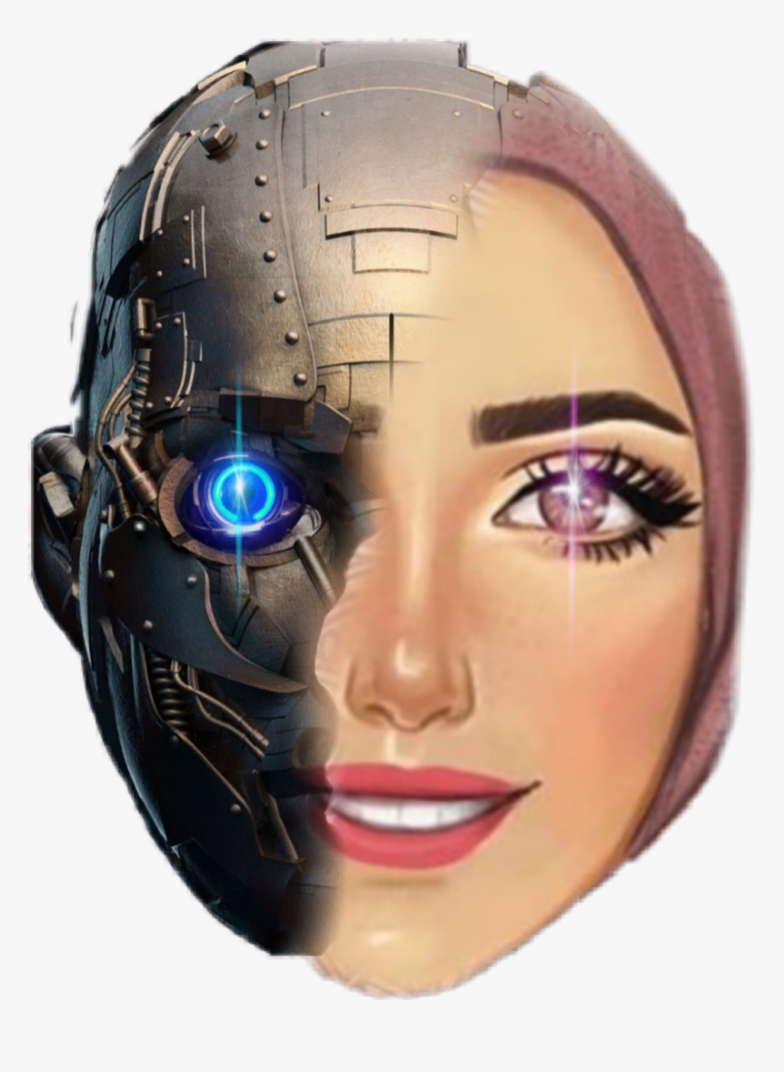 #robot #roboteye #eye #face #girl - Robot Png For Editing, Transparent Png, Free Download