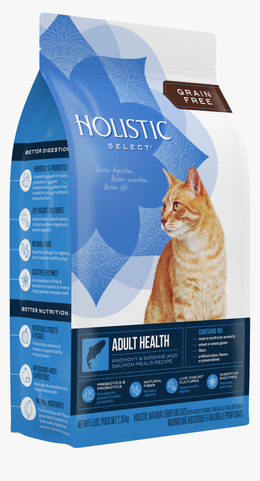 Product Packaging Image - Holistic Select Grain Free Puppy Food, HD Png Download, Free Download