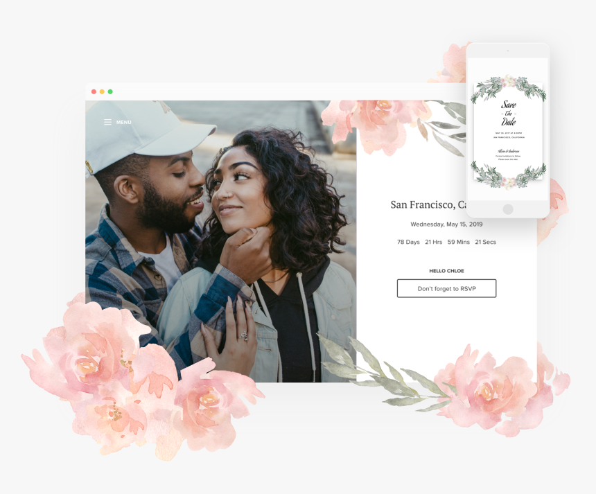 Joy Wedding Website, HD Png Download, Free Download