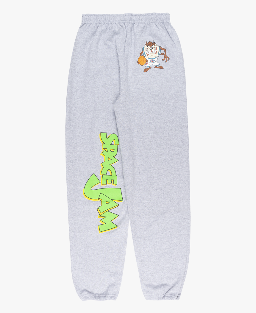 Space Jam Tune Squad Taz Fleece Sweatpant Tazmanian - Pajamas, HD Png Download, Free Download