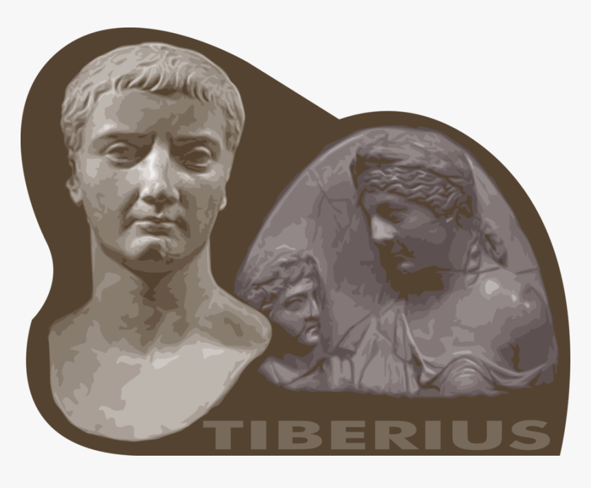 Clipart Transparent Download Emperor Tiberius Image - Bust, HD Png Download, Free Download