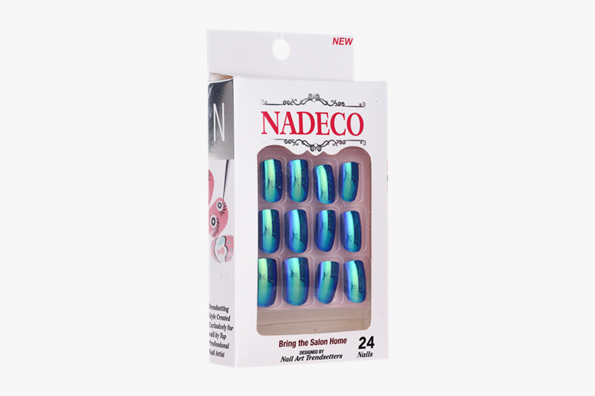 Nadeco Nail Art Trendsetters, Chrome Press On Nail - Serial Cable, HD Png Download, Free Download