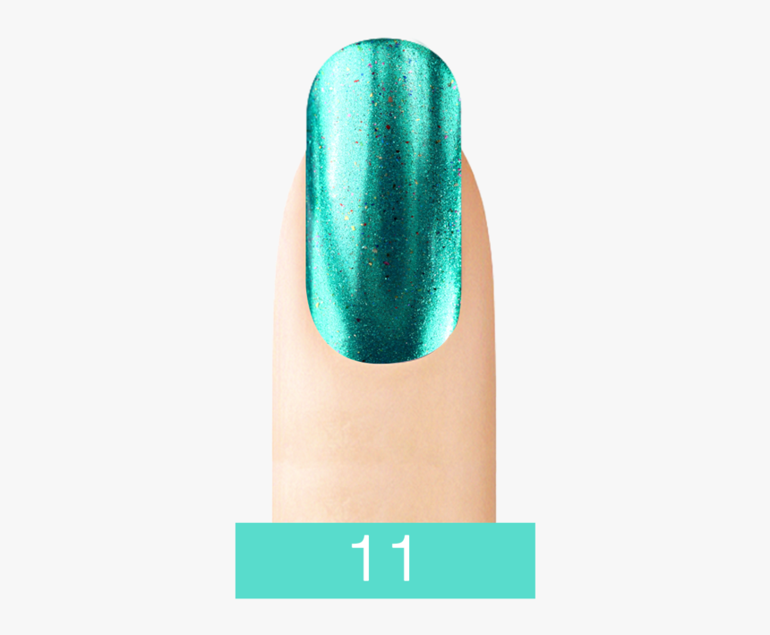 Cre8tion Chrome Nail Art Effect, 11, Turquoise, 1g - Nail Polish, HD Png Download, Free Download