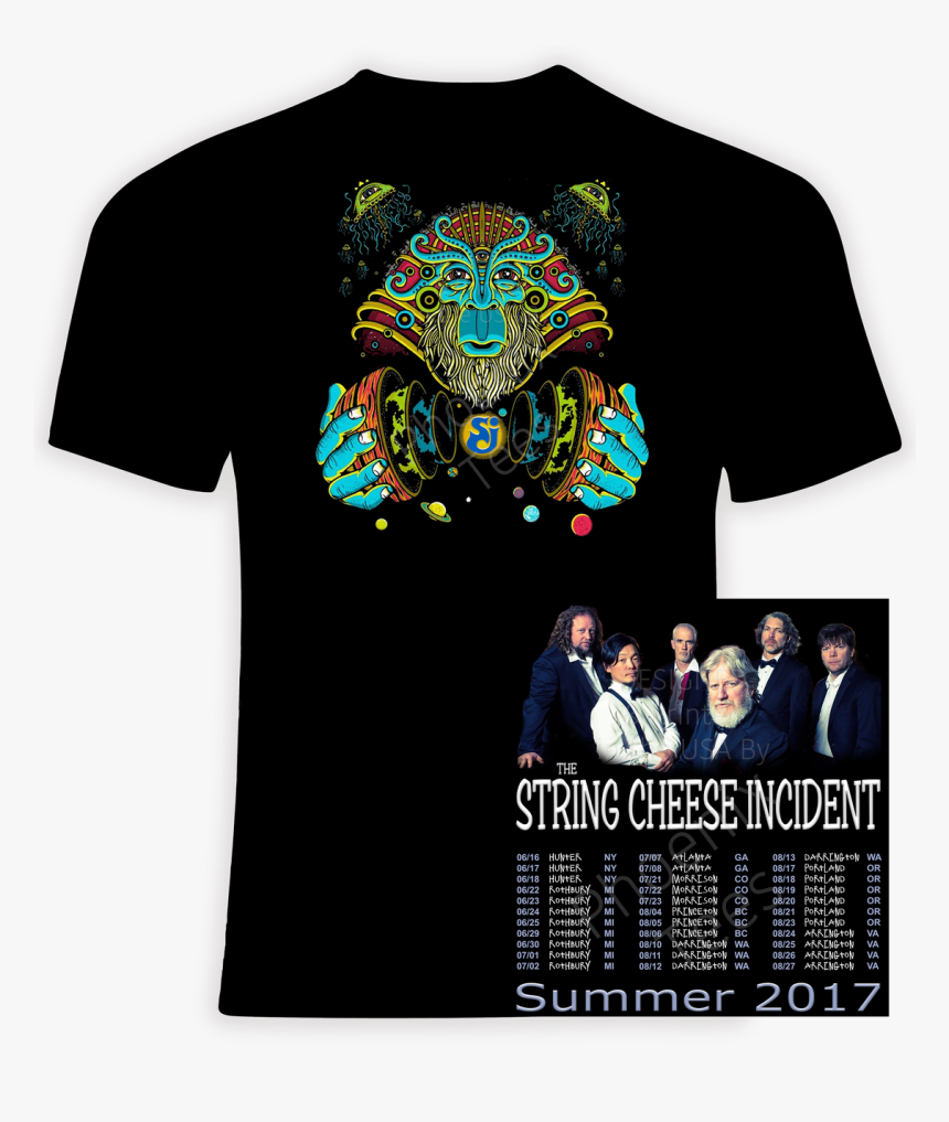 String Cheese Incident 2017 Concert Tour T-shirt - Deep Purple Long Goodbye Tour T Shirt, HD Png Download, Free Download