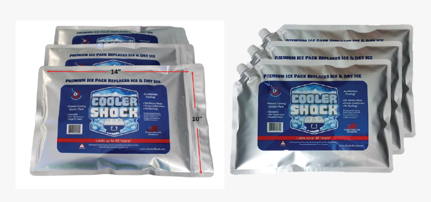 Cooler Ice Packs Cooler Shock M - Cooler Shock Zero F Cooler Freeze Packs, HD Png Download, Free Download