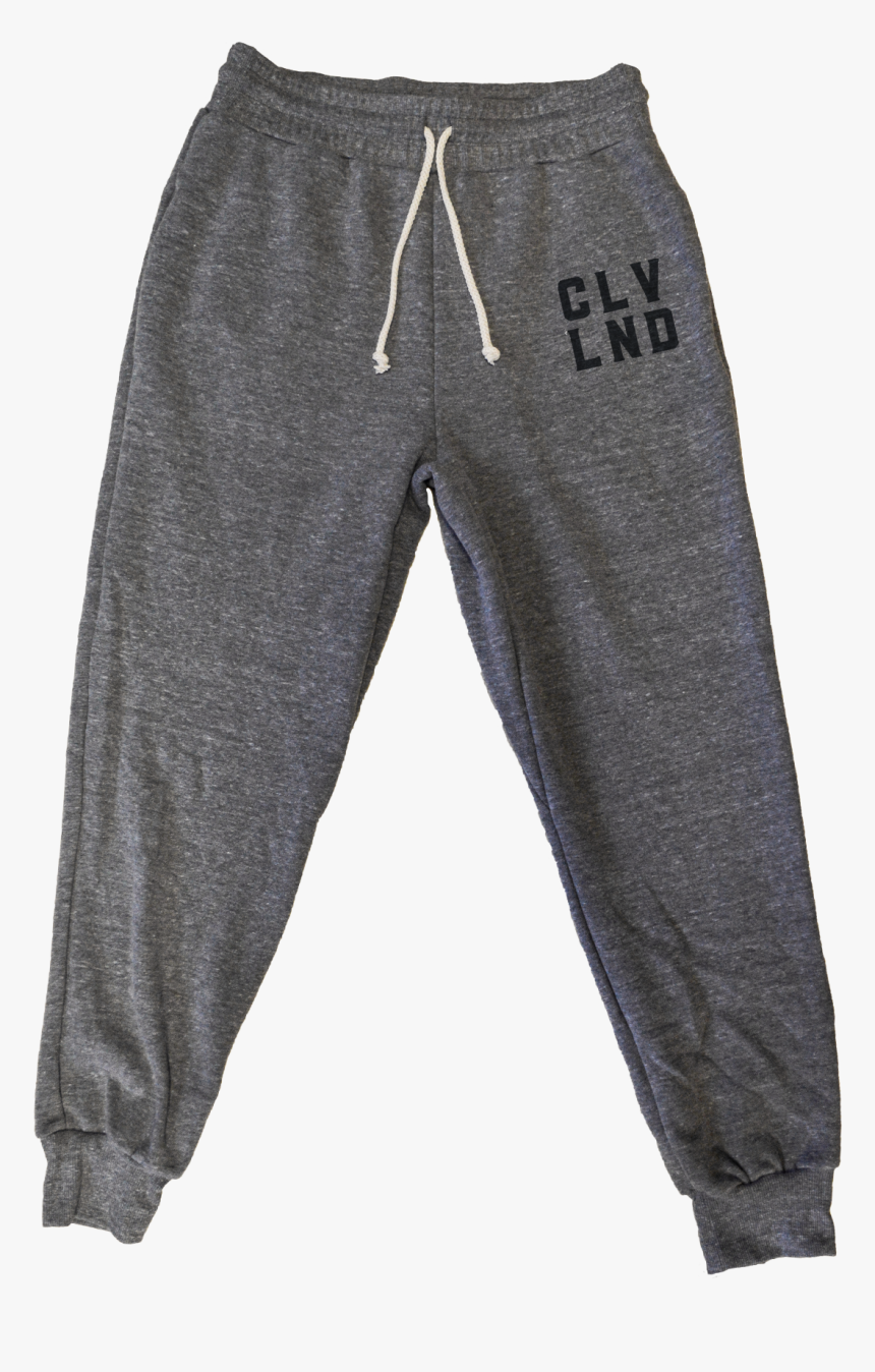 Clv Lnd Gray Sweatpants [tag] - Ohio State Sweatpants Png, Transparent Png, Free Download