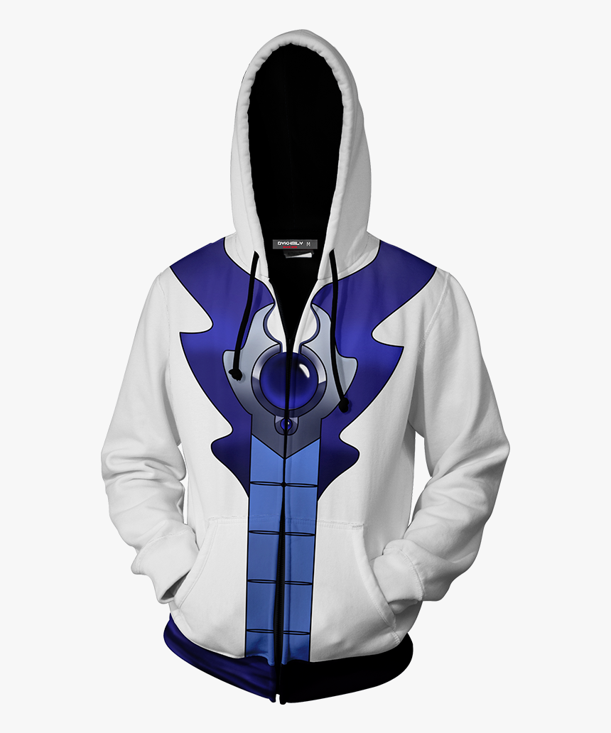 Cardcaptor Sakura Yue Hoodie Cosplay Jacket Zip Up - Cool White Spiderman, HD Png Download, Free Download