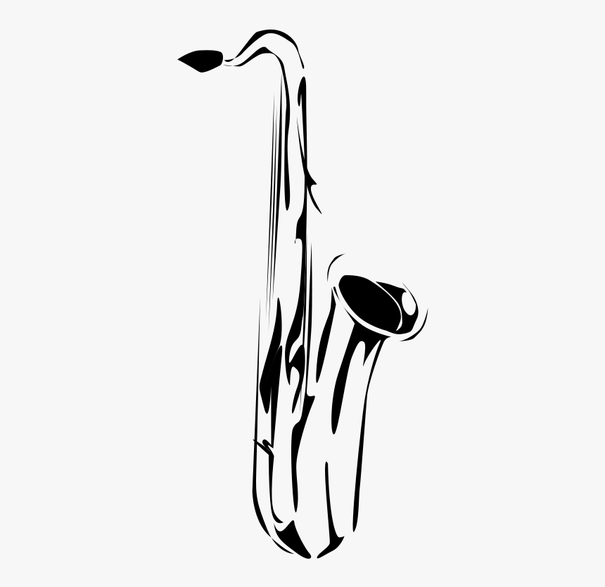 Saxophone - Saxofon Tribal, HD Png Download, Free Download