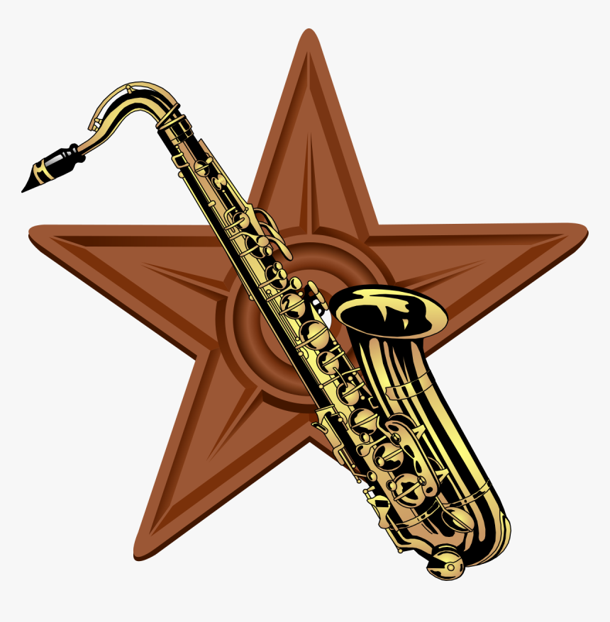 Clipart Saxophone Png, Transparent Png, Free Download