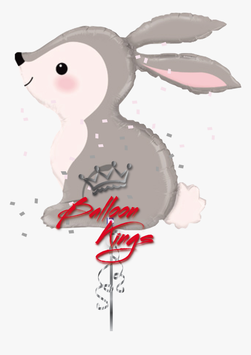 Transparent Balloon Drawing Png - Woodland Bunny, Png Download, Free Download