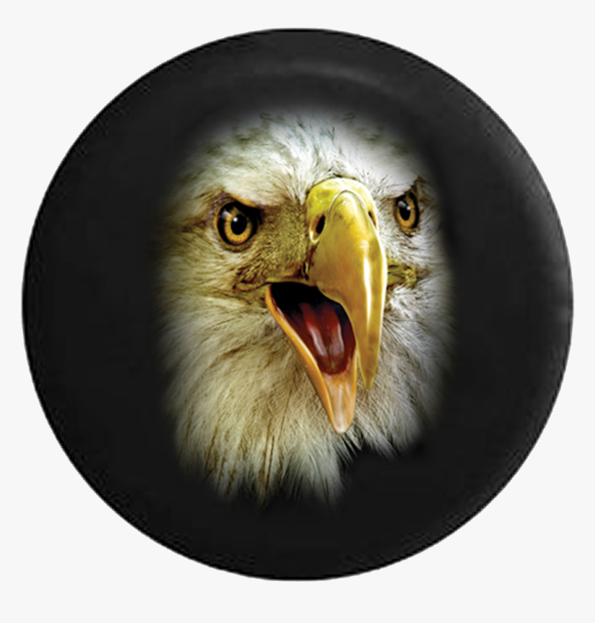 Jeep Wrangler Tire Cover With American Eagle Face - T-shirt, HD Png Download, Free Download
