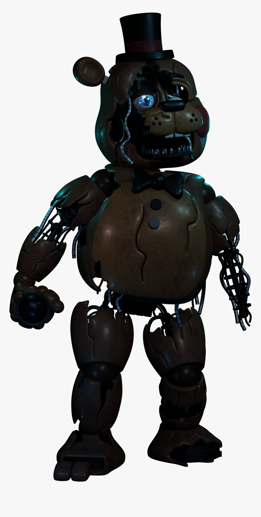 Fnaf Withered Toy Freddy, HD Png Download, Free Download