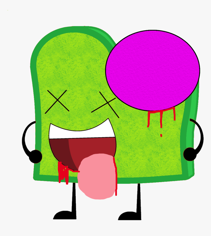 Toast As A Zombie Vector - Bouncy Ball Object Mayhem, HD Png Download, Free Download