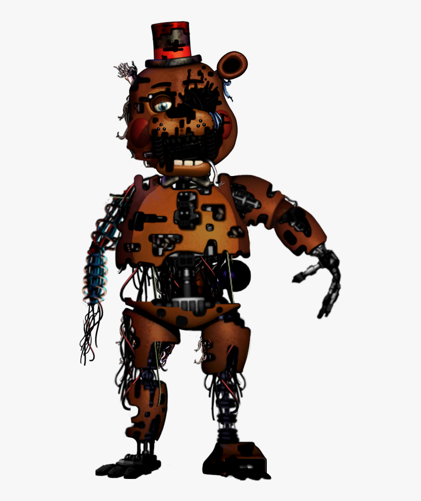 Fnaf Withered Toy Freddy, HD Png Download, Free Download